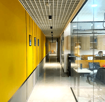 Co-working space interior design Pune by Itakshii Design