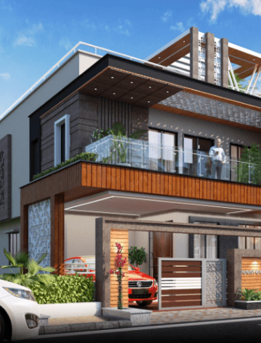Residential architecture design by Itakshii Design Pune